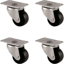 Vice Avm Furç Tablalı Bilyalı Teker - 32MM - Siyah HKS233 - 4 Adet TG-1395 346706