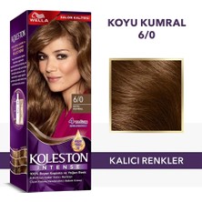 5 Adet Wella Koleston Intense Saç Boyası 6/0 Koyu Kumral
