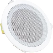 TeknoKapsül Magicvoice MV-6695 cm 6 Watt Beyaz Trafolu Metal Kasa Alçıpan Hoparlör