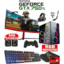 DMC N01X (PUBG,GTA 5) İ7 2600 16GB 256GB SSD 500GB 4GB GTX750Tİ,23.8"Masaüstü Oyuncu Bilgisayarı