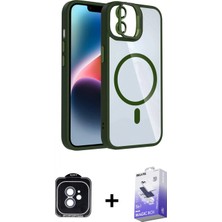 İlk El Grup Pilelistore™ iPhone 11 Kılıf Yadigar Asil Koleksiyonu - Siyah Bilvis 5in1 5d Magic Hayalet Cam Ekran Koruyucu + Pvd Metal Kamera Lens - Mı