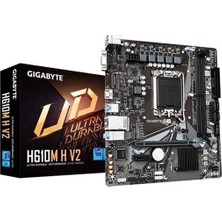 Gigabyte Gıgabyte H610M H V2 Ddr5 HDMI Pcıe 4.0 1700P Matx