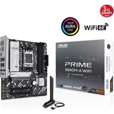 Asus Prıme B840M-A WIFI6E Ddr5 HDMI Dp Pcıe 4.0 Am5 Matx