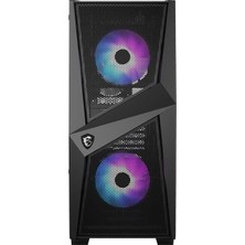 MSI Msı Mag Forge 100R Gaming Mid-Tower Pc Kasası Siyah