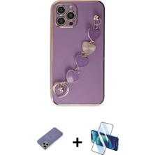 İlk El Grup Pilelistore™ iPhone 12 Pro Max Kılıf Nova Işık Prime - Siyah 3D Antistatik Seramik Nano Ekran Koruyucu + Metal Kamera Lens Koruma Cam - Gd