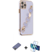 İlk El Grup Pilelistore™ iPhone 12 Pro Max Kılıf Nova Işık Prime - Siyah 3D Antistatik Seramik Nano Ekran Koruyucu + Metal Kamera Lens Koruma Cam - Gd