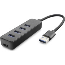 Vice Avm USB 3.0 Hub 4 Port - Siyah HDX7046 TG-1395 347712