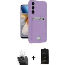 Marsilyan™- Galaxy S24 Plus Kılıf Vadi Çizgi Prime - Siyah 6d Antistatik Mat Seramik Hayalet Nano Ekran Koruyucu + Kamera Lens Koruma Cam - Sf