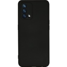 İlk El Grup Oppo A74 4g Kılıf Nano Içi Kadife Silikon - Siyah