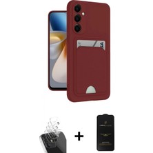 Marsilyan™- Galaxy S24 Plus Kılıf Vadi Çizgi Prime - Siyah 6d Antistatik Mat Seramik Hayalet Nano Ekran Koruyucu + Kamera Lens Koruma Cam - Sf