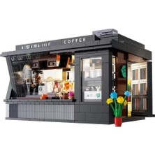 Naturion Szn1 C66005W Kahve Dükkanı 768 Parça Block Oyuncak Hnçr