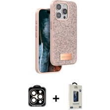 Pileli Store Pilelistore™ iPhone 15 Pro Max Kılıf Vadi Klasik Serisi - Siyah Bilvis Hayalet Cam Ekran Koruyucu + Pvd Metal Kamera Lens - Tu