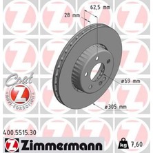 Zimmermann Depomix Fren Diski Ön Mercedes W205 S205 C205 A205 W213 S213 C238