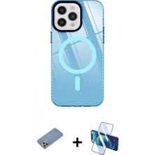 Pileli Store Pilelistore™ iPhone 12 Pro Max Kılıf Doruk Prime - Siyah 3D Antistatik Seramik Nano Ekran Koruyucu + Shine Kamera Lens Koruma Cam - Gs