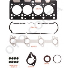 Oto Conta Depomix Motor Takim Conta Megane Ii 02 Clio Ii 98 Scenic Ii 03 Kangoo 01 Clio Symbol I 01 09 Micra Iii K12 03 10 1.5dci K9K Teflon Keçeli Subap Lastikli Skc Li