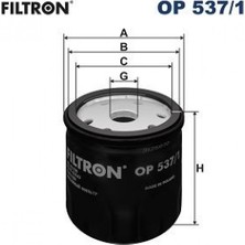 Filtron Depomix Yağ Filtresi Doblo 1.2-1.9-Marea 1.8-2.0-Punto 1.2-1.8-Stilo 1.8-1.9-Uno 1.1-1.4-Bra-Bro-Palio OP537.1