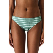Penti Maela Çizgili Dokulu Orta Bel Bikini Altı