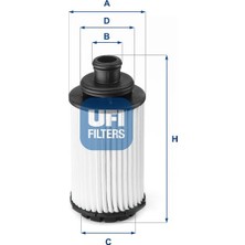 Ufi Depomix Yağ Filtresi Antara-Insignia A-B-Zafira C 2.0 Dth B20DTH-D20DTH-DTR
