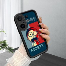 Ucuc Vivo X200 Fe Uyumlu Siyah Silikon Şık Baskı Kılıf Darbeye Dayanıklı Kamera Korumalı