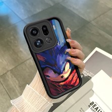 Ucuc Oppo Find X9 Pro 5g Uyumlu Siyah Silikon Şık Baskı Kılıf Darbeye Dayanıklı Kamera Korumalı