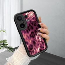 Ucuc Vivo X200 Fe Uyumlu Siyah Silikon Şık Baskı Kılıf Darbeye Dayanıklı Kamera Korumalı