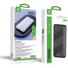 Hereveoyuncak Mikro Type-C USB Hızlı Şarj Edebilen 10000 Mah Powerbank