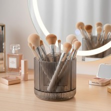 Ozcmax 360° Dönebilen Plastik Organizer – Çok Amaçlı Mutfak, Banyo ve Makyaj Malzemesi Düzenleyiici, Döner Masaüstü Stand