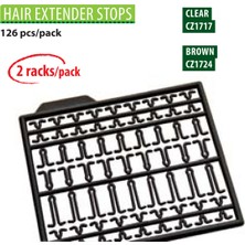 Carp Zoom 1724 Hair Extender Stops Brown (126PCS)