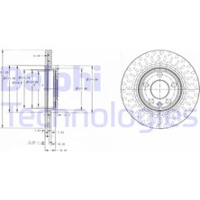 Delphi Depomix Ön Fren Aynasi Expert 96- Jumpy 95- Scudo 96- 1.6i-1.9d-2.0hdi Hali 257X20X5DL