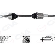 GVA Depomix Ön Aks Komple Sol Ford Yeni Focus Iv 17 Sanz. Otomatigi 8 Vites 1.5l Duratorq-Tdci