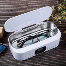 Hpytech Ultrasonik Temizleme Cihazı 400ML Gözlük Takı Saat Temizleyici | Dijital Zaman Ayarlı Ultrasonic Cleaner | Derin Temizlik Makinesi