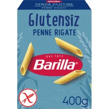 Barilla Glutensiz Penne Rigate (KALEM) Makarna 400 gr X 4 Adet