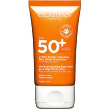 Clarins Solaire Protection Cream Spf 50+ - Yüz Güneş Kremi 50 ml