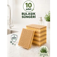Duff Clean 10 Adet Lifli Düz Bulaşık Süngeri – Özel Dokulu Dayanıklı Pinterest Mutfak Temizlik Süngeri Set