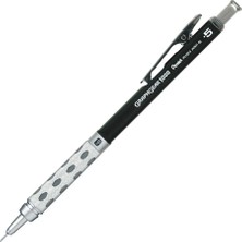 Pentel Graphgear 1000 0.5mm Siyah Mekanik Kurşun Kalem Metal Gövde ile Teknik Çizim İçin PG1015C-AX