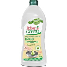 Mom's Green Organik Aloeveralı Bulaşık Temizleyici 750 ml Hassas Eller İçin Aloe Vera Kokusuyla
