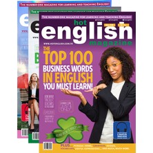 Hot English Dergisi Önceki Sayılar - 3’lü Paket Bilim Dergileri 2021 Yayın Tarihli