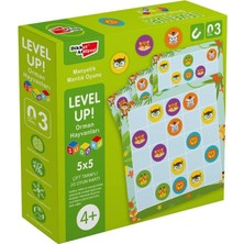 Dikkat Atölyesi Yayınları Dikkat Atolyesi Yayınları Levelup! 3 - Orman Hayvanları Sudoku Eğlenceli Zeka Geliştirme Kitabı 4+ Yaş