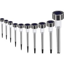 Vice Avm Metal Gövdeli Solar Bahçe Lambası 10 Lu Paket TG-1395 349371