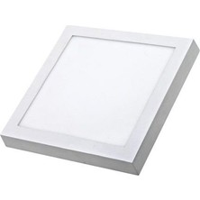 Cata 18 Watt Panel LED Armatür Sıva Üstü Kare Ct 5234 Günışığı Sarı Işık 3200K Alüminyum Kasa