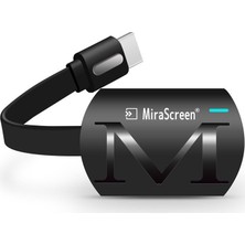 Mira Screen Mirascereen G4 Nesil Full HD Kablosuz HDMI Görüntü ve Ses Aktarıcı Siyah Renkli Yüksek Performans