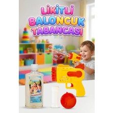 Farbu Oyuncak Köpük Baloncuk Makinası! 3 Parçalı Yanında 500ML Baloncuk Likiti Hediyeli Eğlenceli Oyun Seti