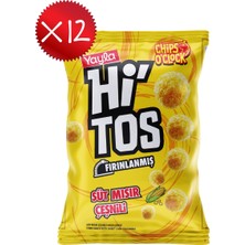 Yayla Hitos Süt Mısır Çeşnili Mısır Çerezi 100 G X12