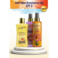 Eda Taşpınar Yoğun Işıltılı Bronzlaştırıcı Yağ Spf0 200ML - Amber 200 ml Lust Body mist