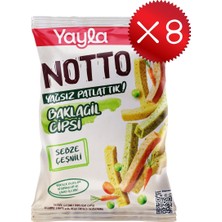 Yayla Notto Sebze Çeşnili Baklagil Cipsi 55 G X8