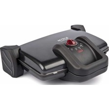 Arnica Ayvalık 3000 Tost Makinesi 1750 W Siyah Renk Çıkarılabilir Plaka ile Pratik Kullanım