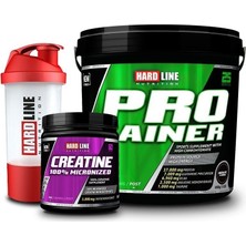 Hardline Nutrition Hardline Progainer 5000 gr + Kreatin 300 gr Kombinasyonu Yetişkinler İçin Karbonhidrat Tozu
