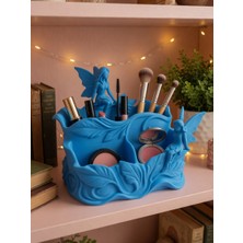 My Craft 3D MYCRAFT3D Peri Figürlü Makyaj Organizeri | Kozmetik Düzenleyici, Rujluk, Fırçalık, Takı ve Masa Üstü Aksesuar Standı