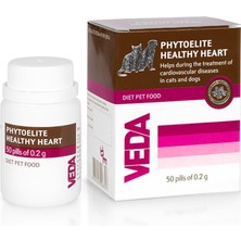 Vedavet Phytoelite Healthy Heart 50 TABLET Kalp Damar Dolaşım Sistemi Gıda Takviyesi Evcil Dostlar İçin