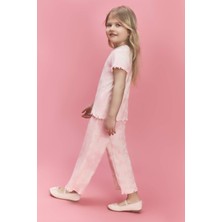DeFacto Wide Leg Batik Fitilli Kaşkorse Pantolon Kız Bebek H0681A526SP